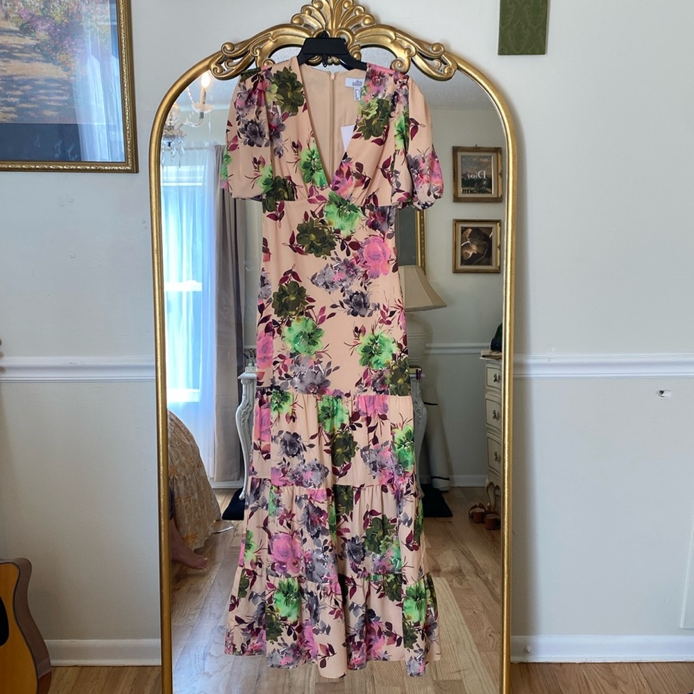 Beautiful floral maxi dress